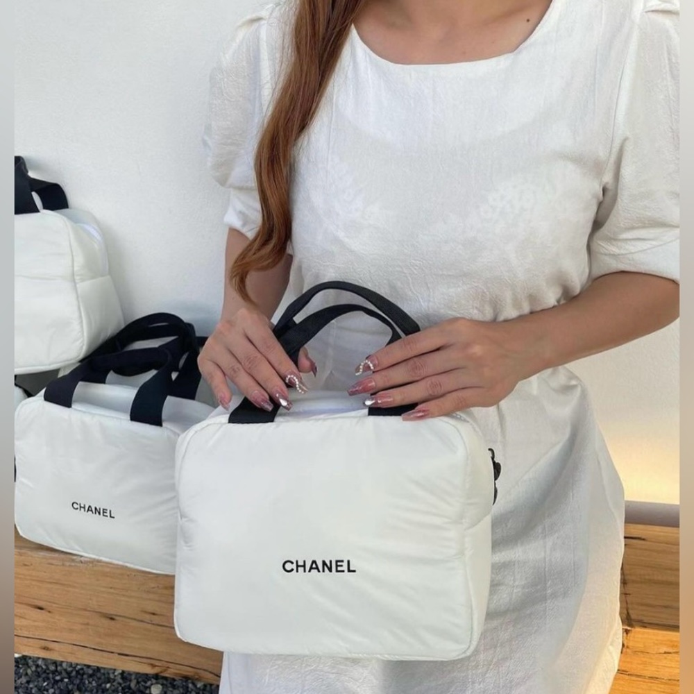 Last one!!Chanel cosmetic travel Bag